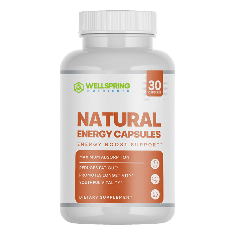 Natural Energy Capsules 1 Bottle